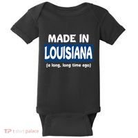 Funny Made In Louisiana A Long Long Time Ago Baby Bodysuit thumb 0