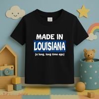 Funny Made In Louisiana A Long Long Time Ago Toddler T-Shirt thumb 3