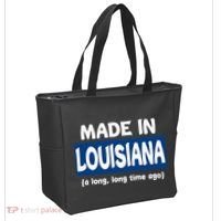 Funny Made In Louisiana A Long Long Time Ago Tote Bag thumb 2