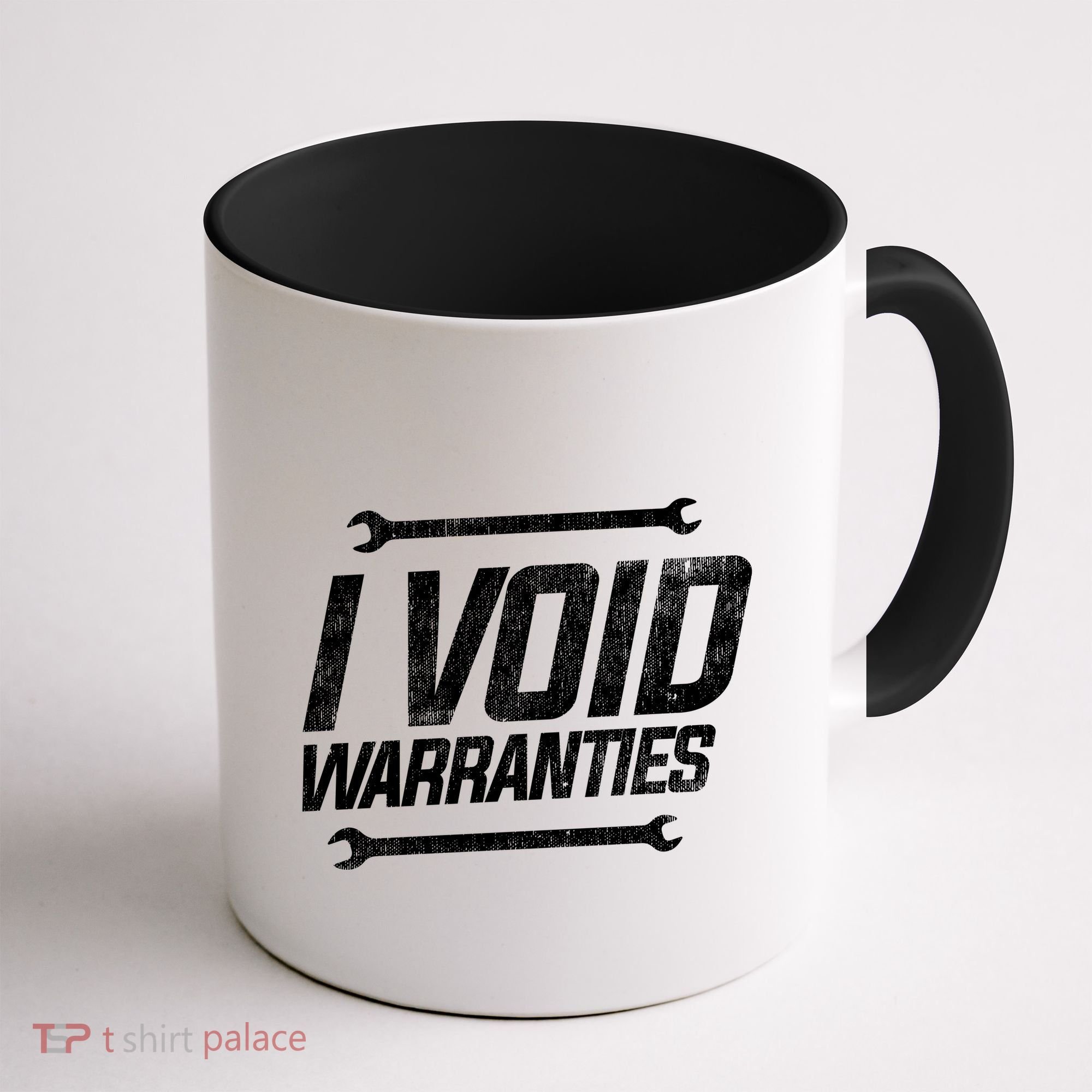 Funny Mechanics I Void Warranties Wrench Garage Gift Coffee Mug