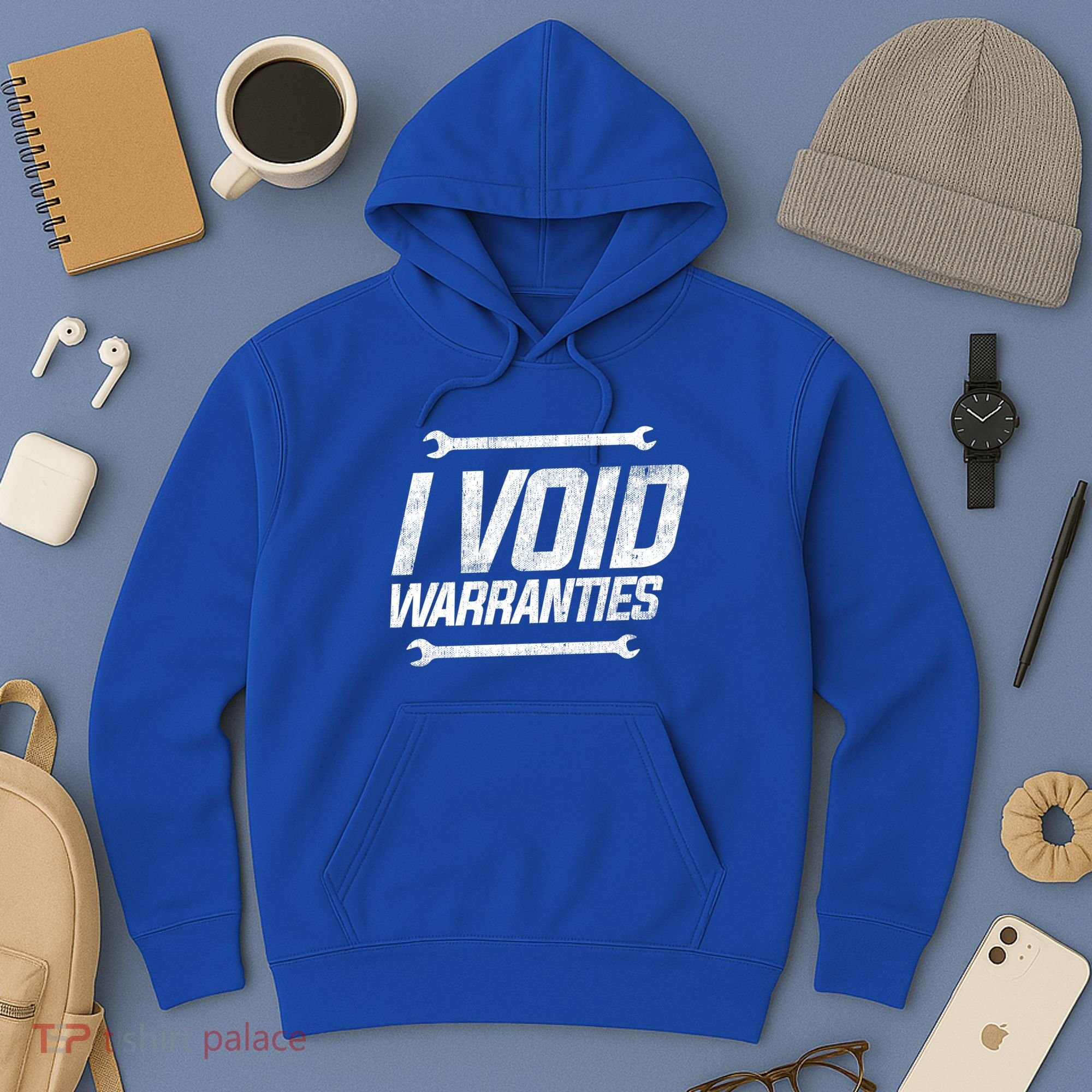 Funny Mechanics I Void Warranties Wrench Garage Gift Hoodie