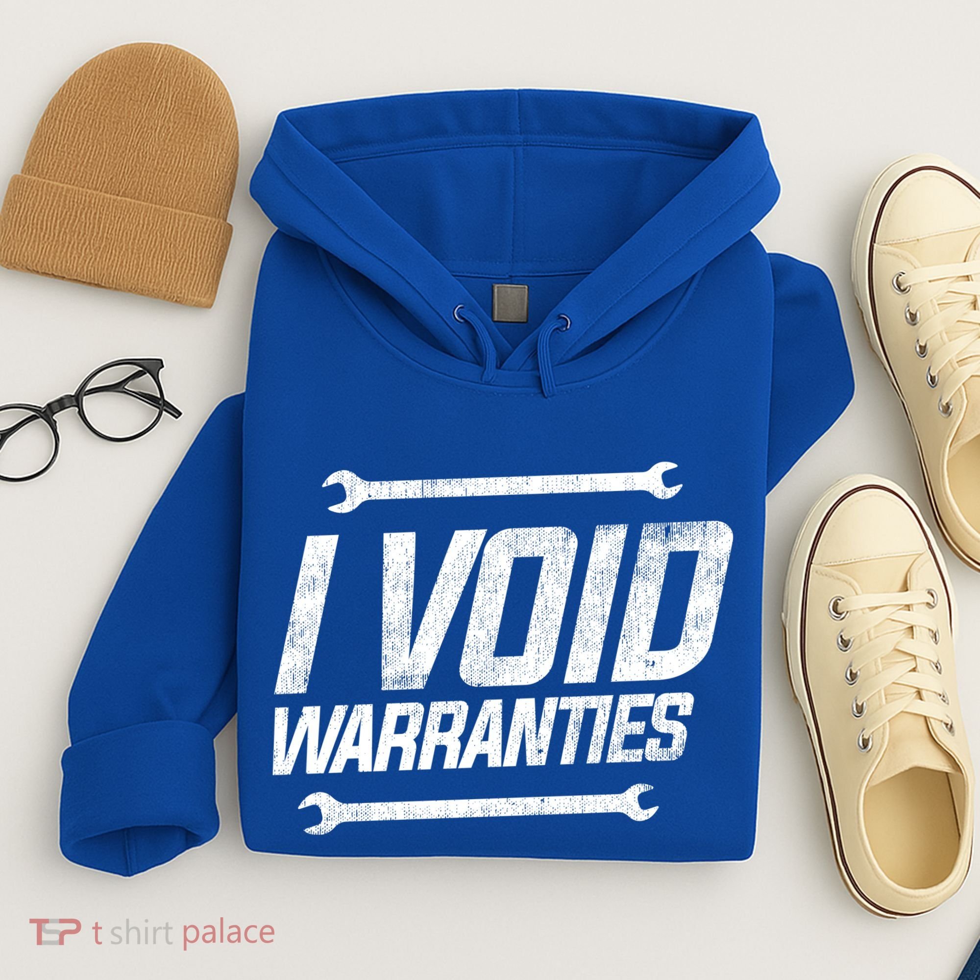 Funny Mechanics I Void Warranties Wrench Garage Gift Hoodie