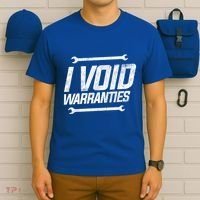 Funny Mechanics I Void Warranties Wrench Garage Gift T-Shirt thumb 6