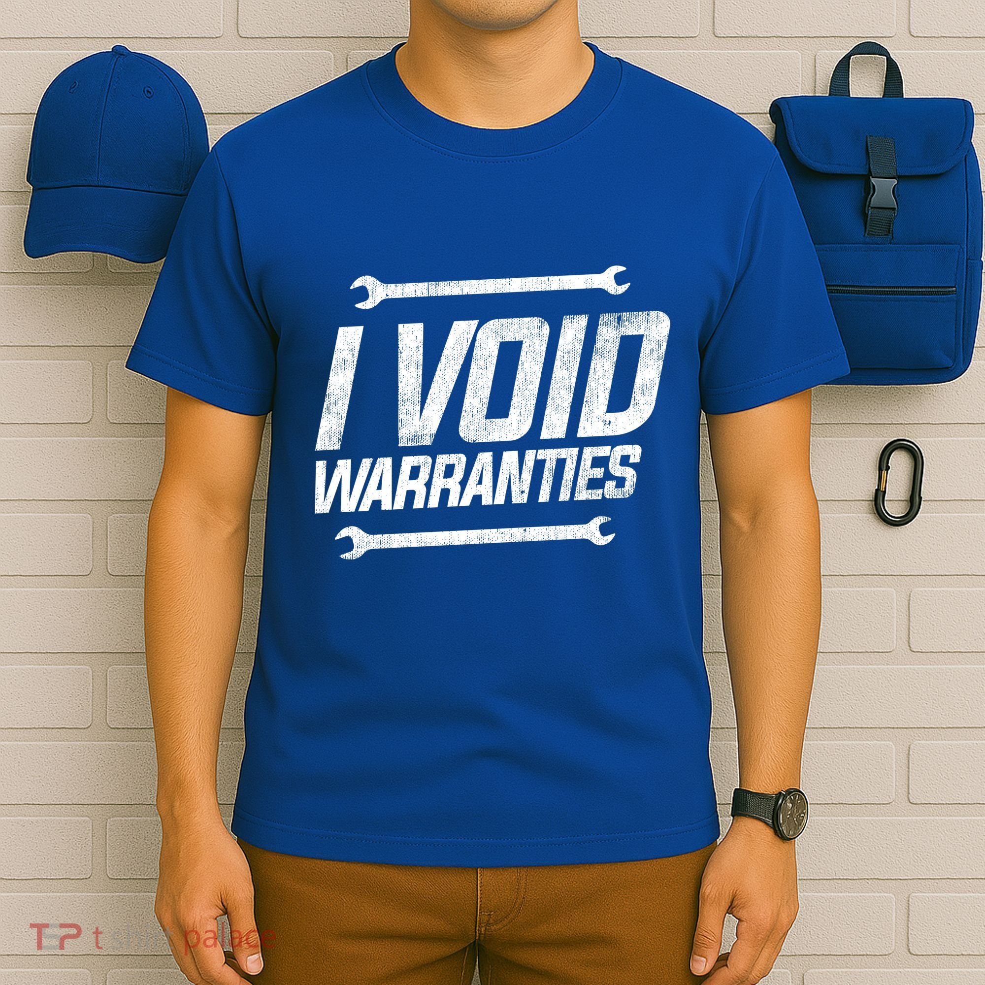 Funny Mechanics I Void Warranties Wrench Garage Gift T-Shirt