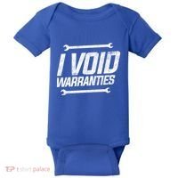 Funny Mechanics I Void Warranties Wrench Garage Gift Baby Bodysuit thumb 0