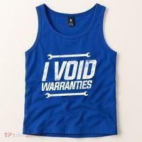 Funny Mechanics I Void Warranties Wrench Garage Gift Tank Top thumb 2