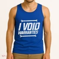 Funny Mechanics I Void Warranties Wrench Garage Gift Tank Top thumb 3