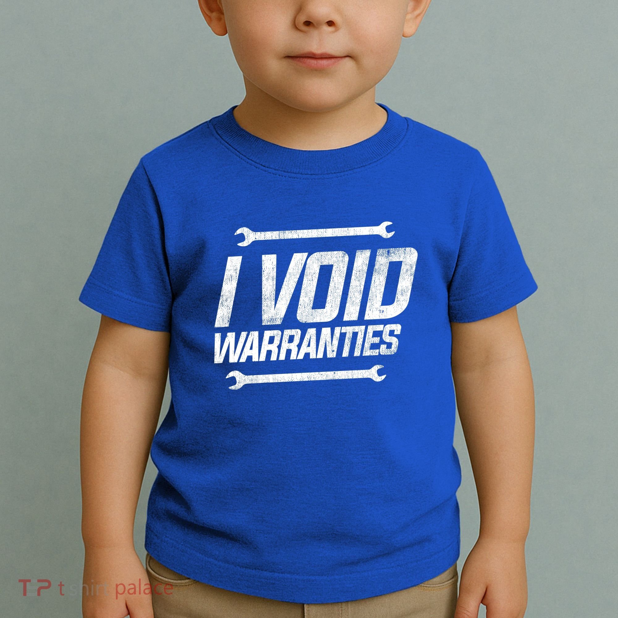 Funny Mechanics I Void Warranties Wrench Garage Gift Toddler T-Shirt