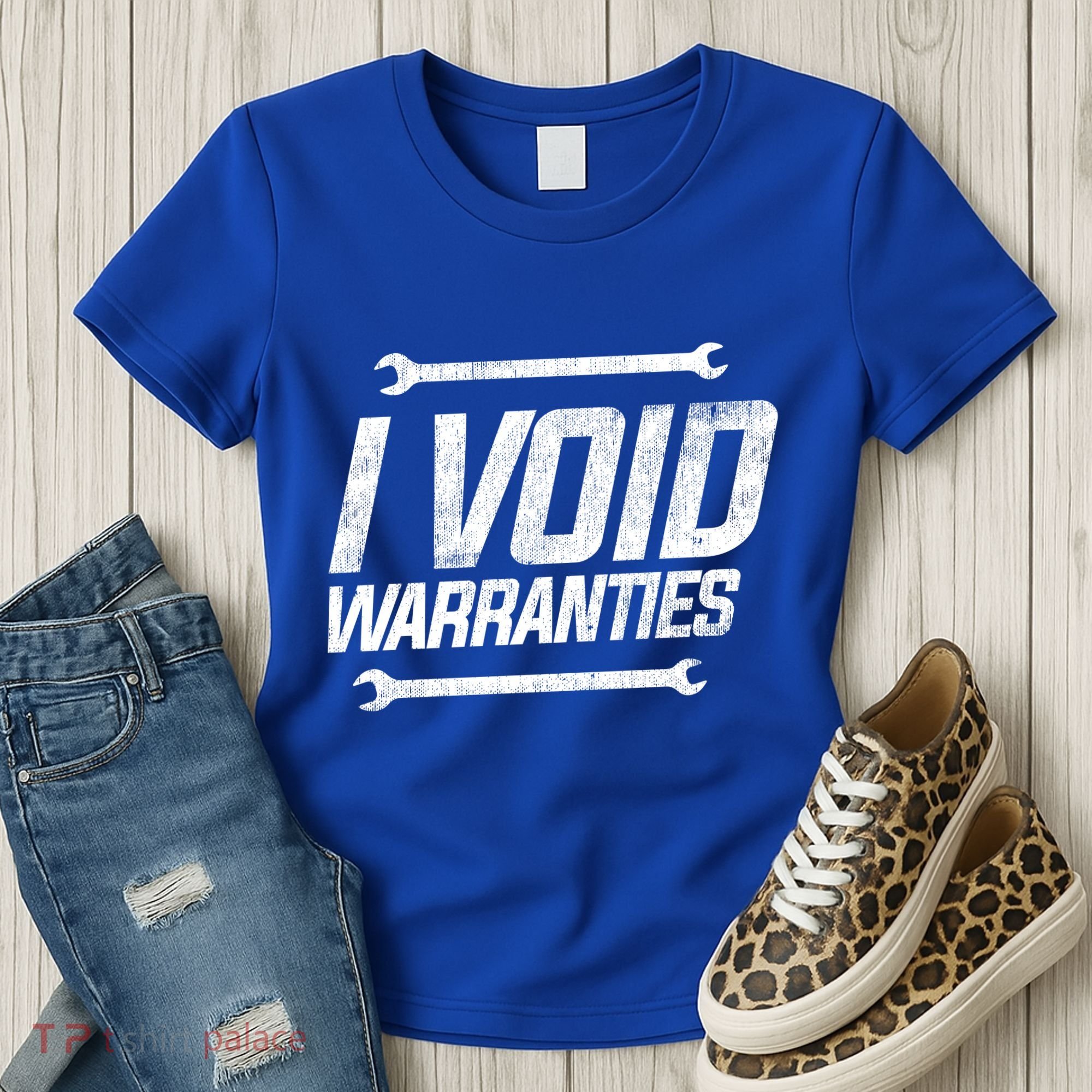 Funny Mechanics I Void Warranties Wrench Garage Gift Women's T-Shirt