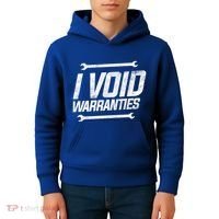 Funny Mechanics I Void Warranties Wrench Garage Gift Kids Hoodie thumb 4