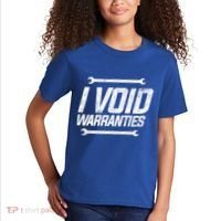 Funny Mechanics I Void Warranties Wrench Garage Gift Kids T-Shirt thumb 2