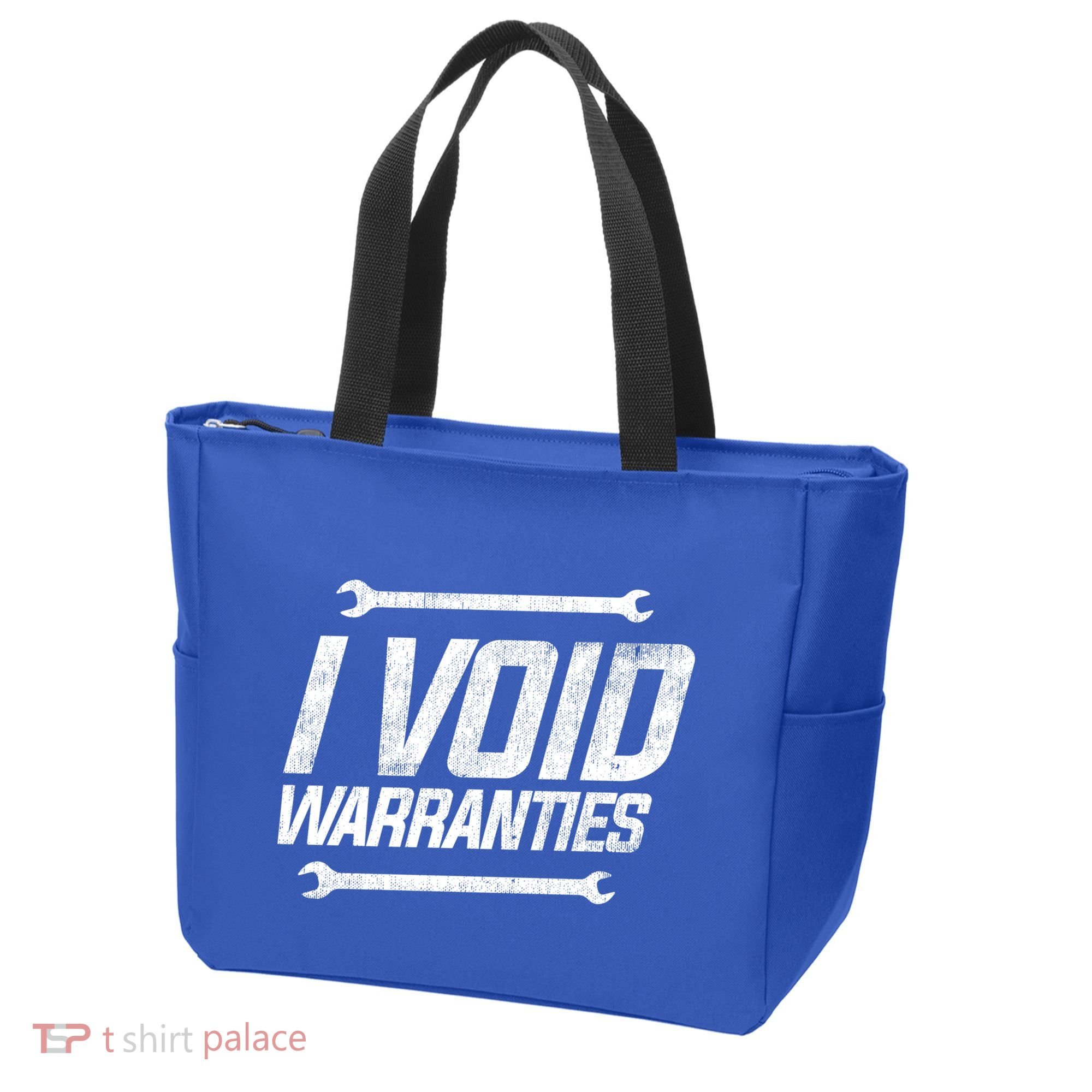 Funny Mechanics I Void Warranties Wrench Garage Gift Tote Bag