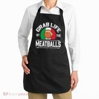 Funny Meatball Italian Food Italy Flag Apron thumb 2