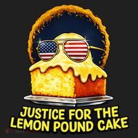 Funny Meme Justice For Lemon Pound Cake Women's Sweatshirt thumb 2