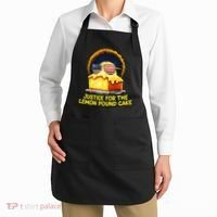 Funny Meme Justice For Lemon Pound Cake Apron thumb 2
