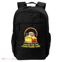 Funny Meme Justice For Lemon Pound Cake Backpack thumb 0