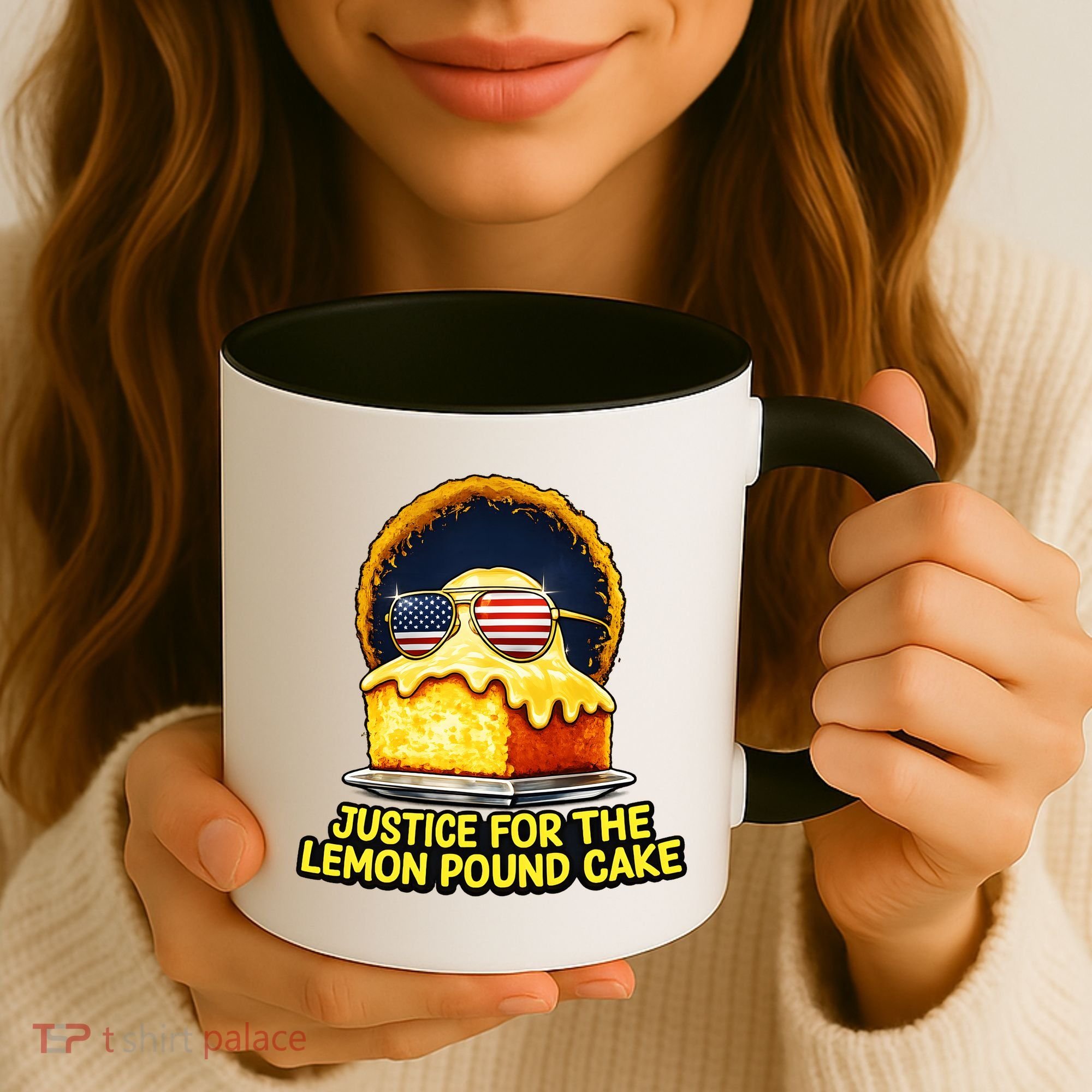 Funny Meme Justice For Lemon Pound Cake Coffee Mug