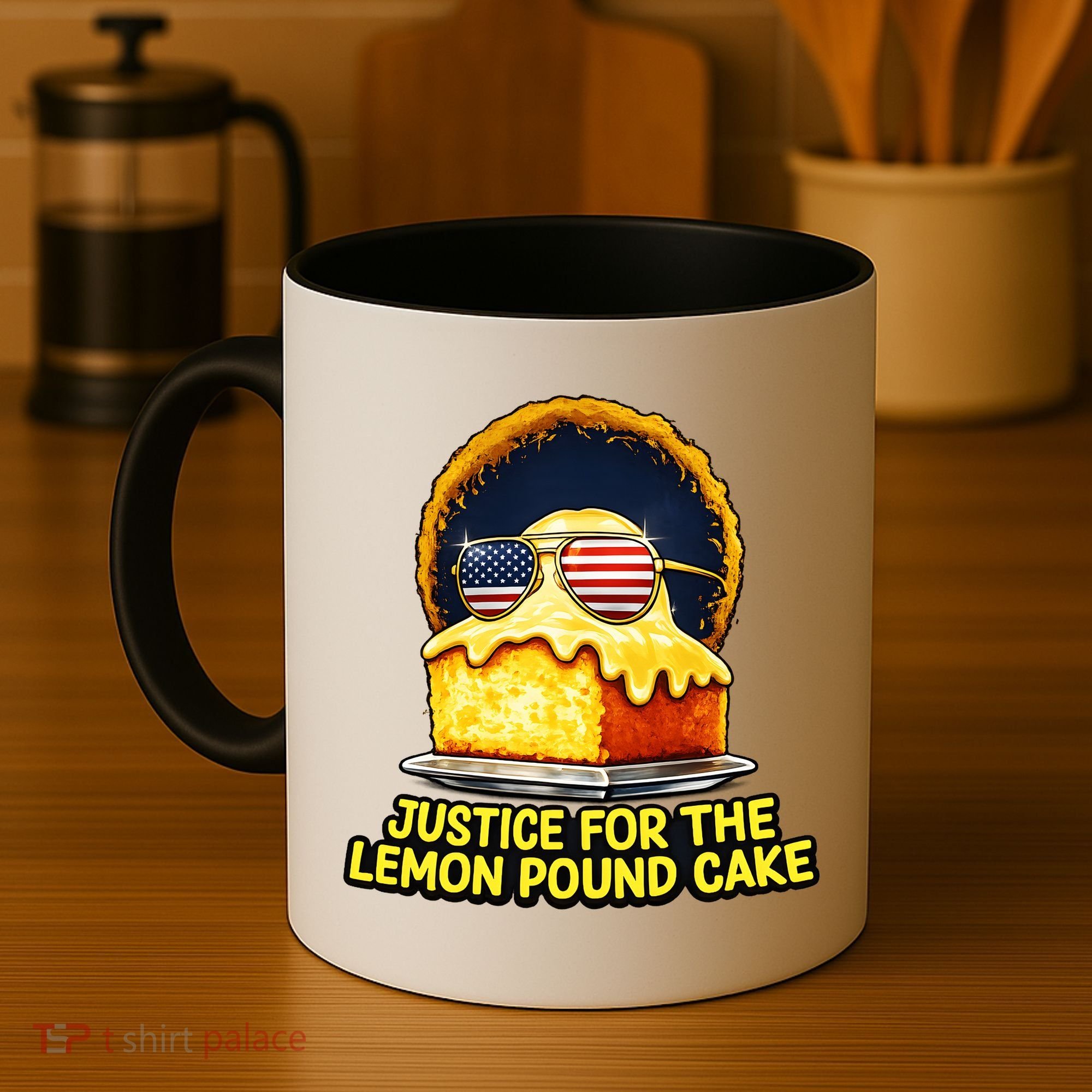 Funny Meme Justice For Lemon Pound Cake Coffee Mug