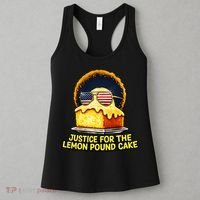 Funny Meme Justice For Lemon Pound Cake Women's Tank Top thumb 3