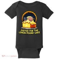 Funny Meme Justice For Lemon Pound Cake Baby Bodysuit thumb 0