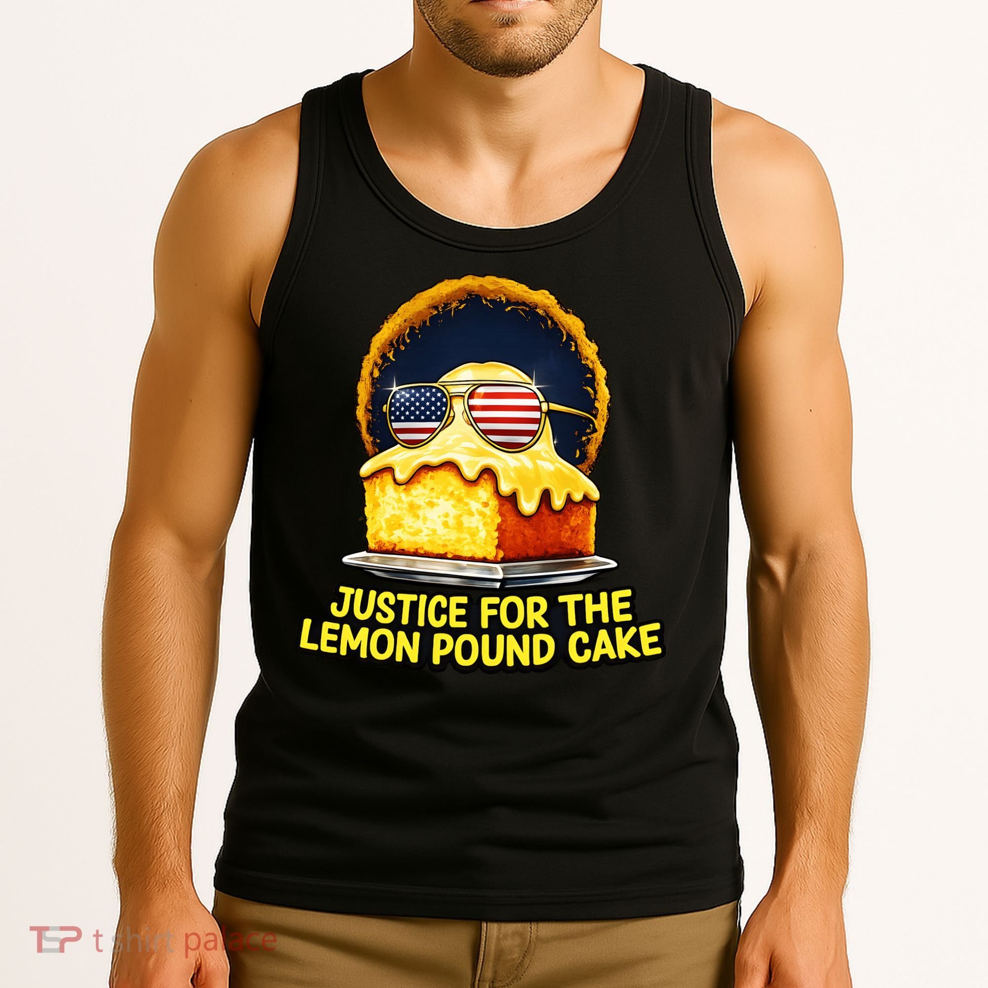 Funny Meme Justice For Lemon Pound Cake Tank Top