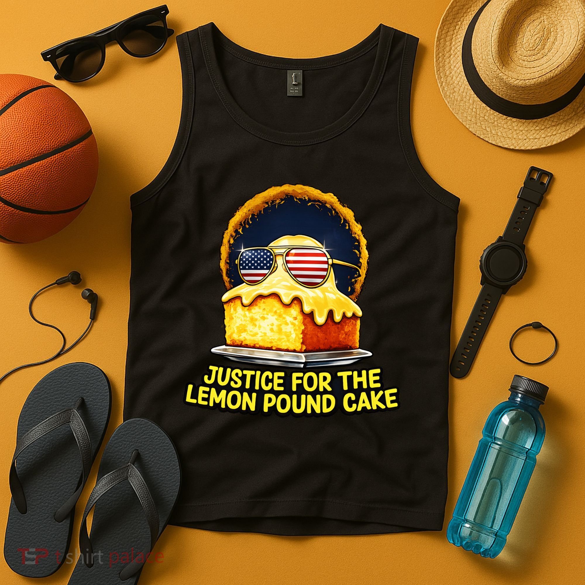 Funny Meme Justice For Lemon Pound Cake Tank Top