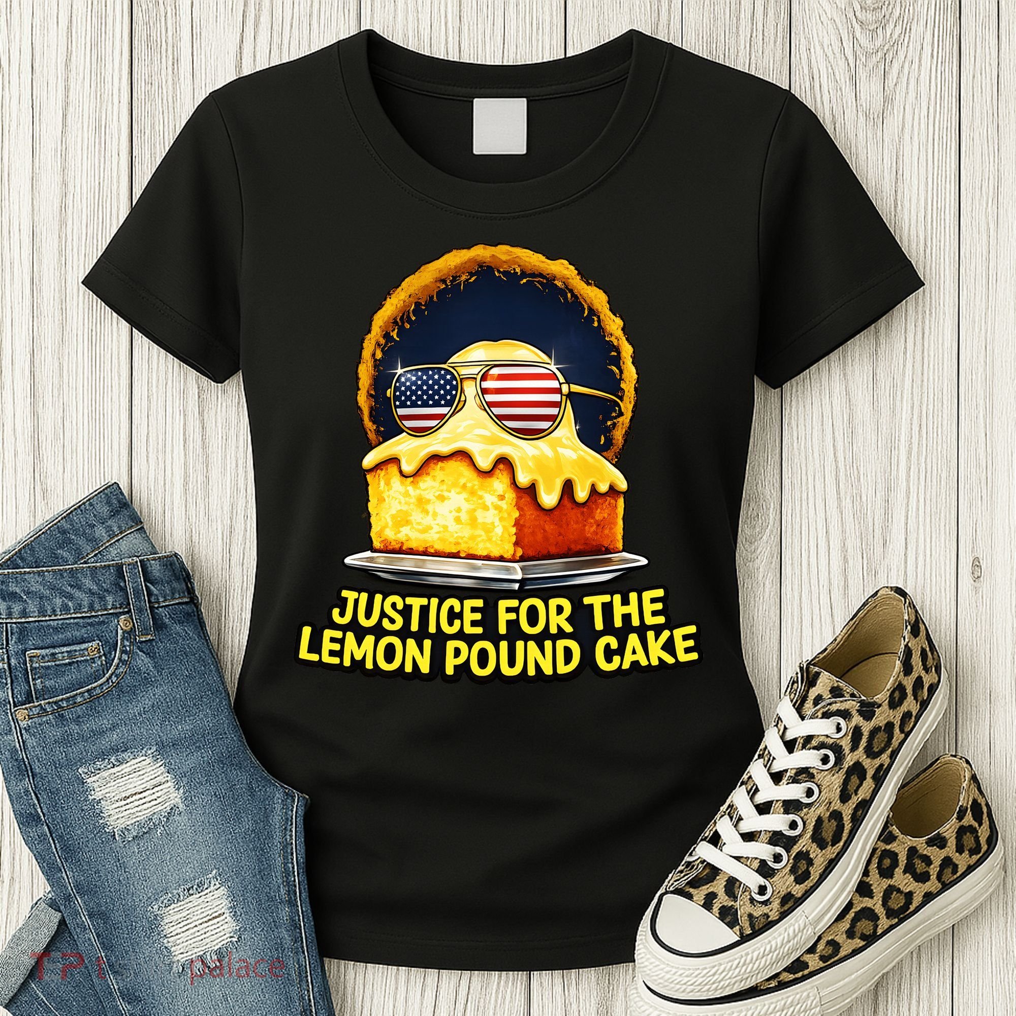 Funny Meme Justice For Lemon Pound Cake Women's T-Shirt