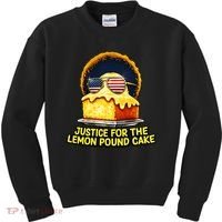 Funny Meme Justice For Lemon Pound Cake Kids Sweatshirt thumb 0