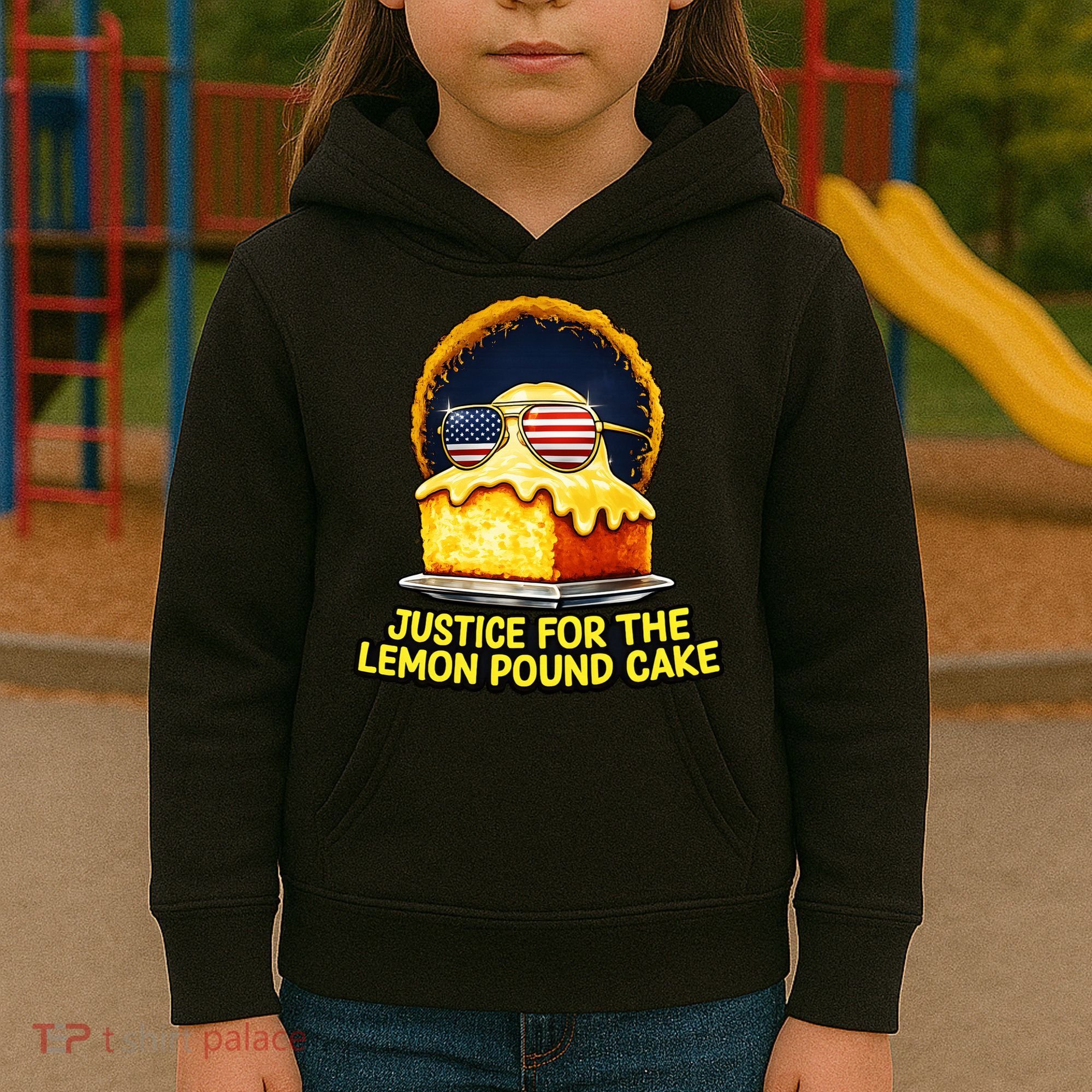 Funny Meme Justice For Lemon Pound Cake Kids Hoodie