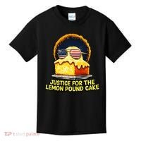 Funny Meme Justice For Lemon Pound Cake Kids T-Shirt thumb 0