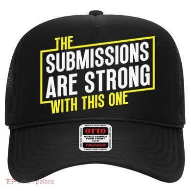 Funny MMA Jiu Jitsu Gift Submission Design BJJ Hat