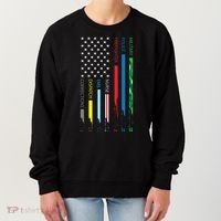 No One Fight Alone Usa Flag Women's Sweatshirt thumb 0