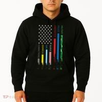 No One Fight Alone Usa Flag Hoodie thumb 2