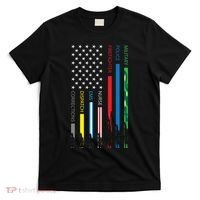 No One Fight Alone Usa Flag T-Shirt thumb 0