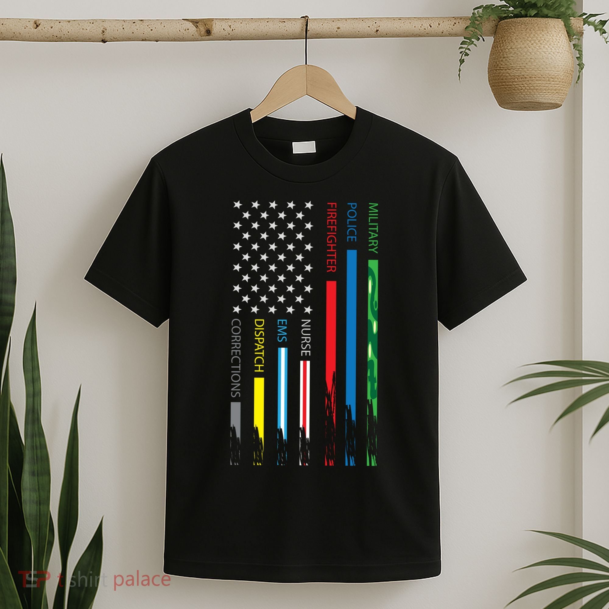 No One Fight Alone Usa Flag T-Shirt