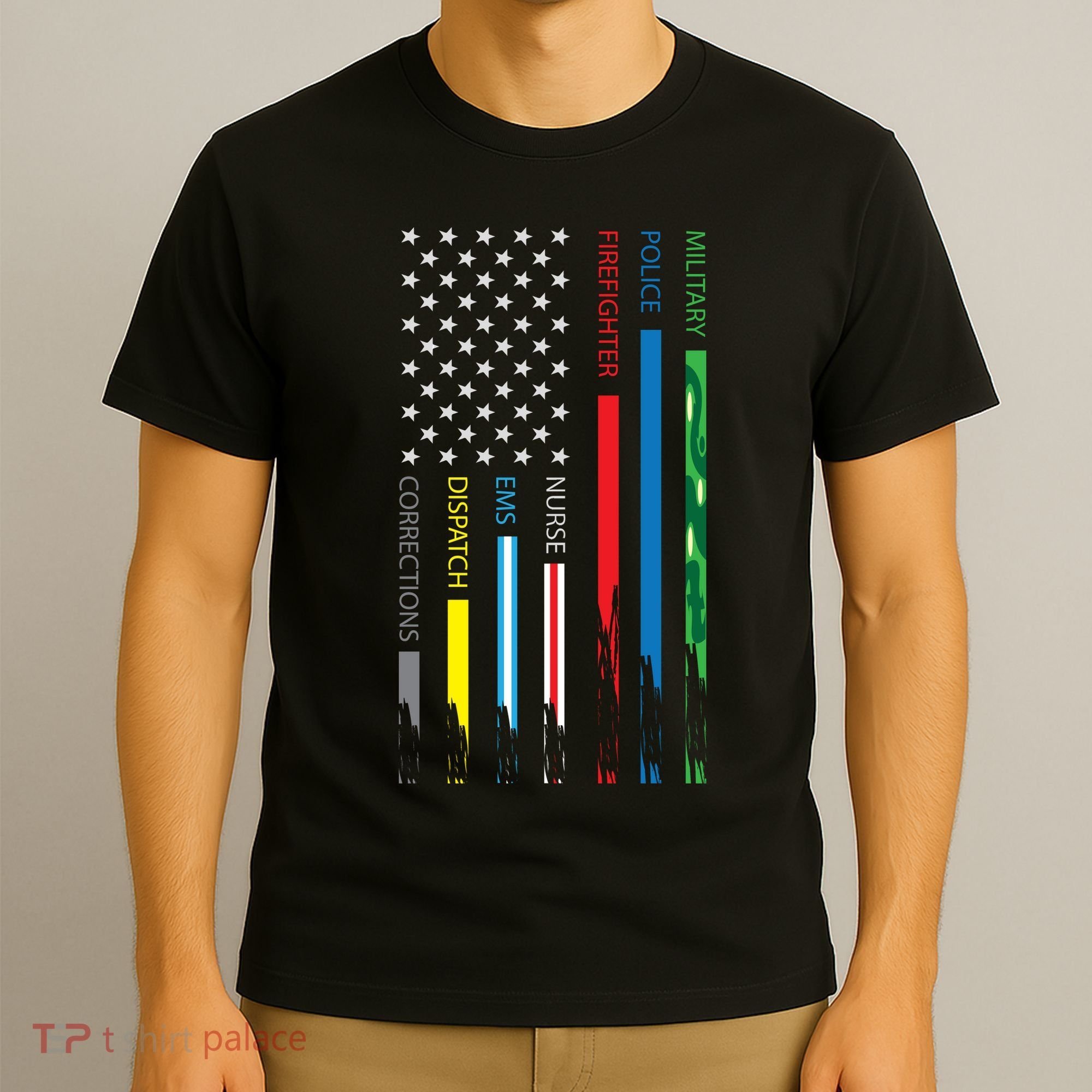 No One Fight Alone Usa Flag T-Shirt