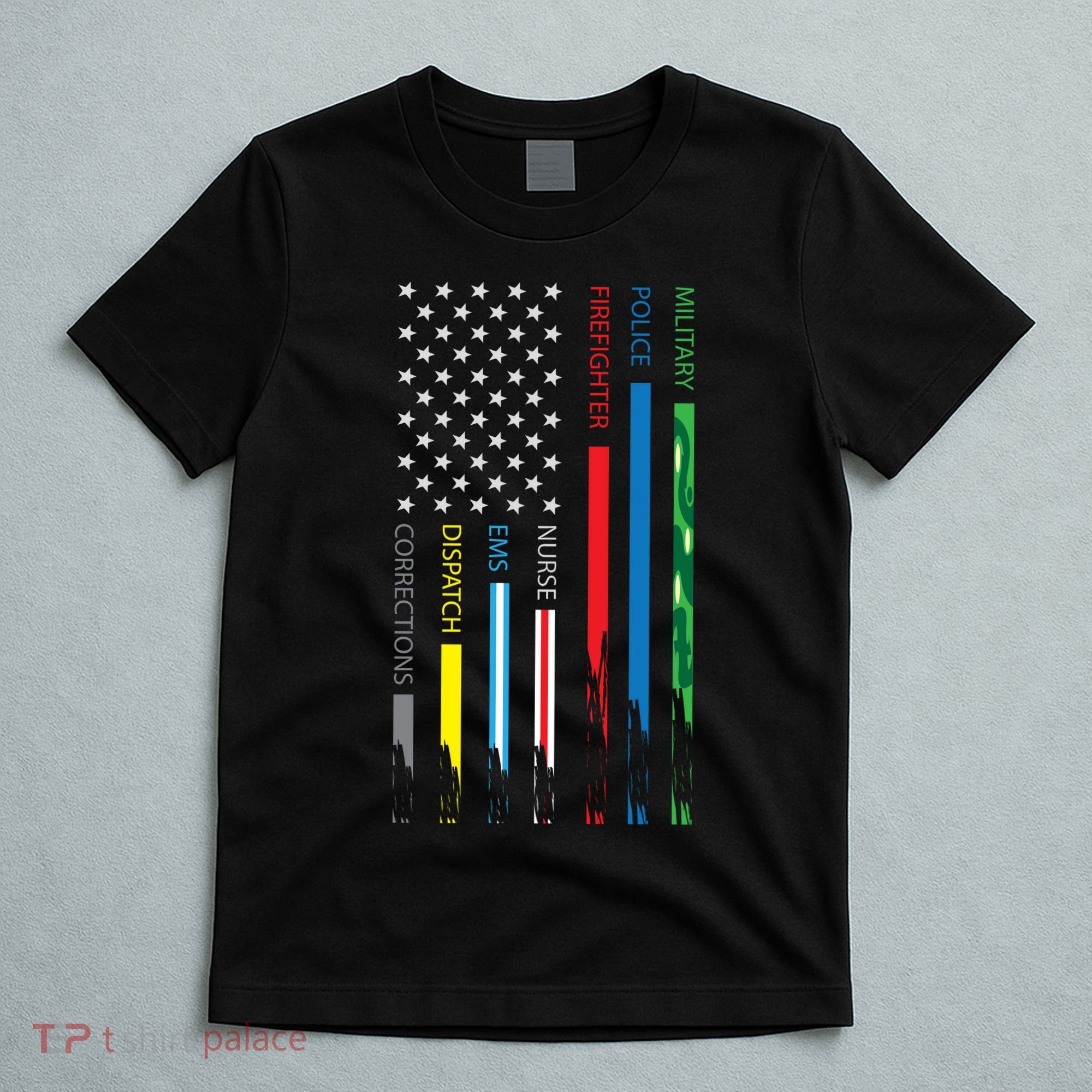 No One Fight Alone Usa Flag T-Shirt