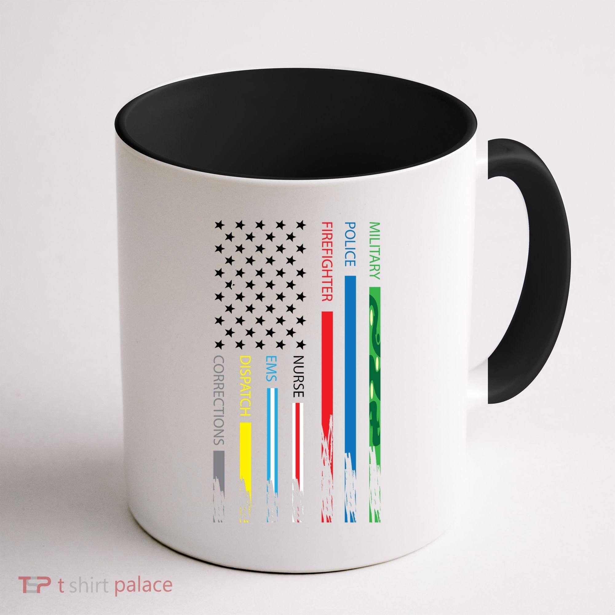 No One Fight Alone Usa Flag Coffee Mug