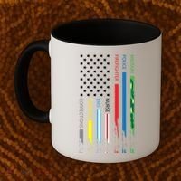 No One Fight Alone Usa Flag Coffee Mug thumb 2
