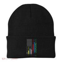 No One Fight Alone Usa Flag Beanie thumb 0