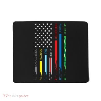 No One Fight Alone Usa Flag Mousepad