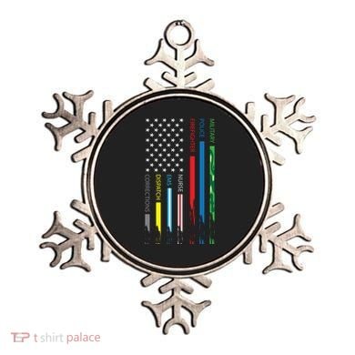 No One Fight Alone Usa Flag Ornament