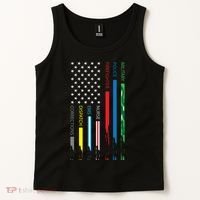 No One Fight Alone Usa Flag Tank Top thumb 2