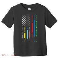 No One Fight Alone Usa Flag Toddler T-Shirt thumb 0