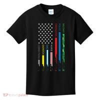 No One Fight Alone Usa Flag Kids T-Shirt thumb 0