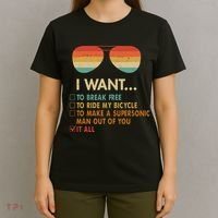 Funny Music Lover Bicycle I Want It All T-Shirt thumb 4