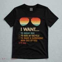 Funny Music Lover Bicycle I Want It All T-Shirt thumb 5
