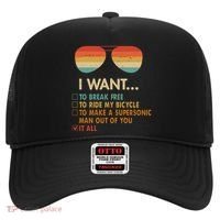 Funny Music Lover Bicycle I Want It All Hat thumb 0