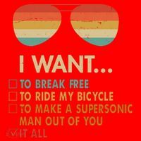 Funny Music Lover Bicycle I Want It All Santa Hat thumb 1