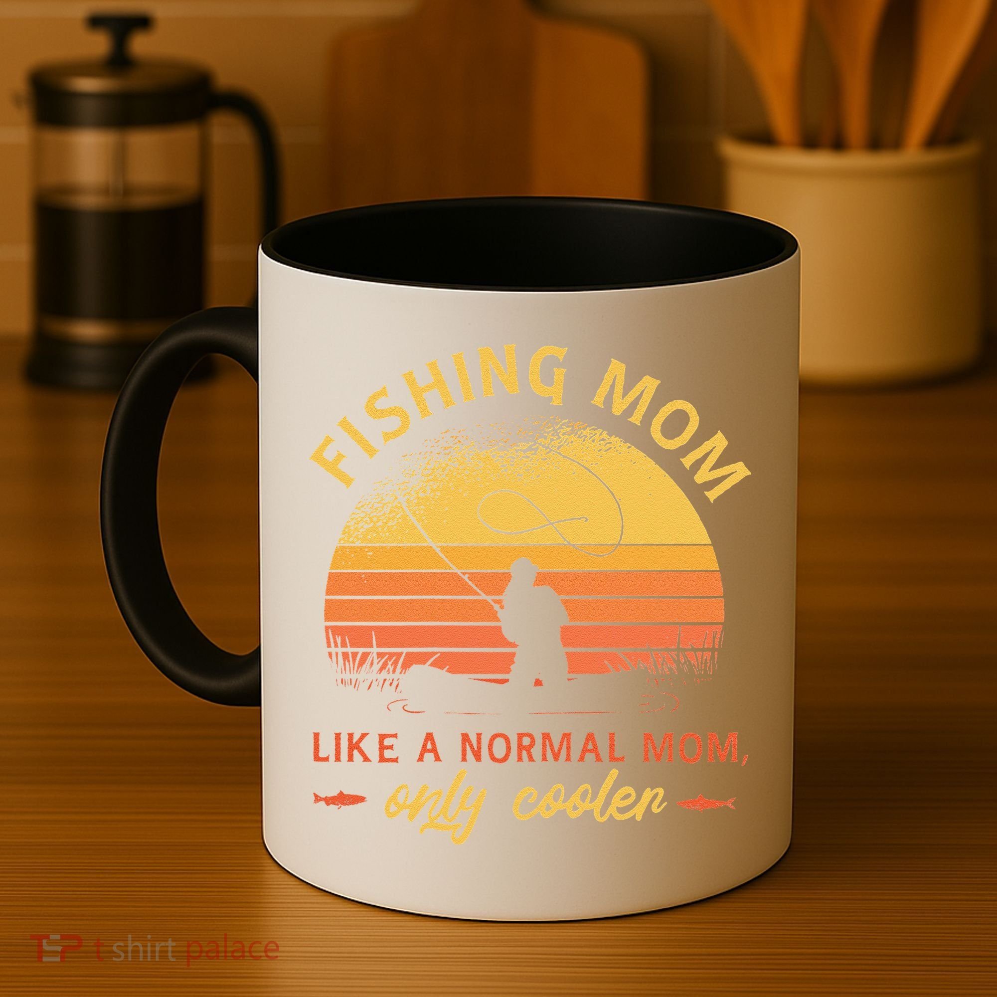 Fishing Mom Like A Normal Mom Only Cooler Coffee Mug